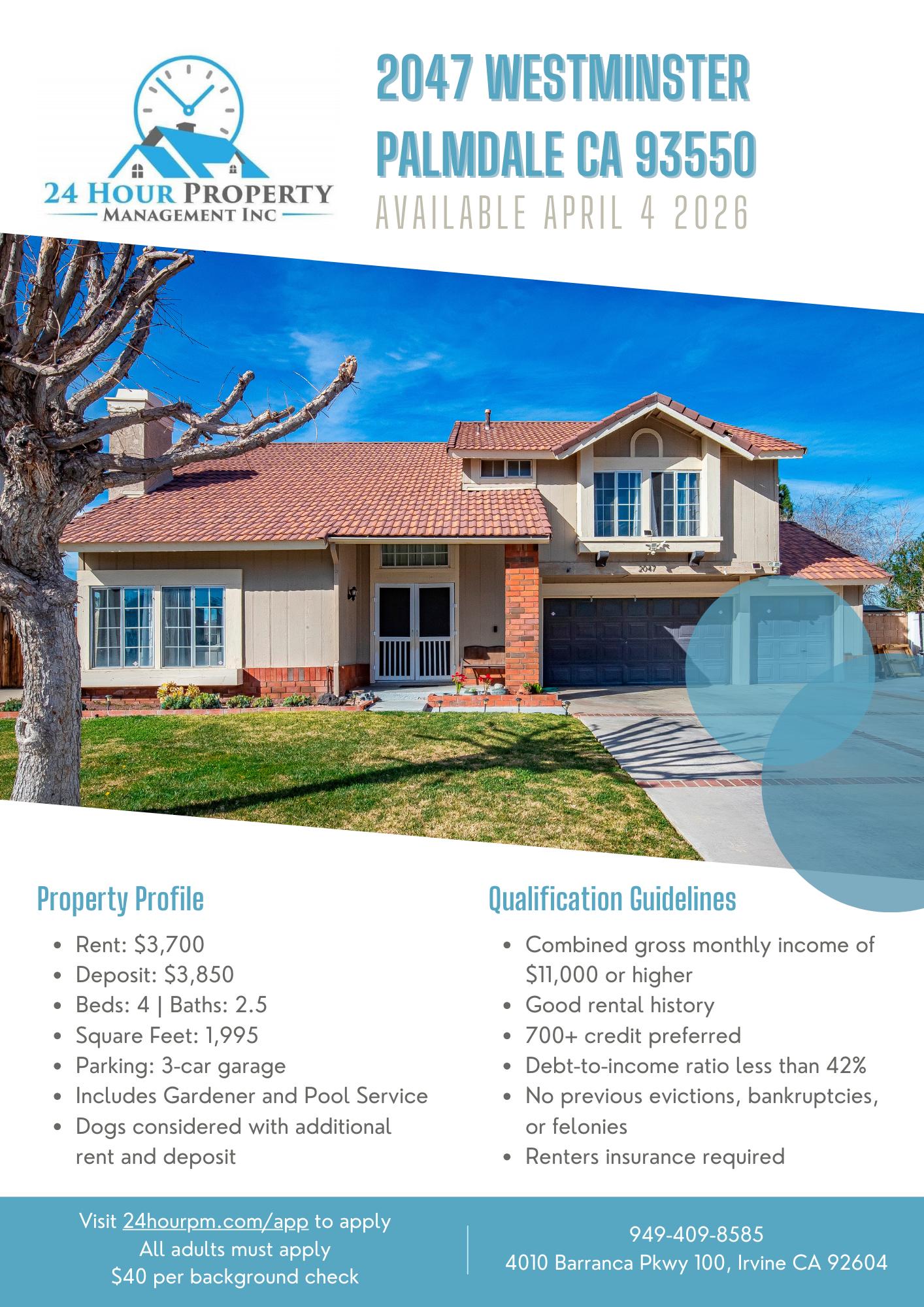 2047 Westminster Drive