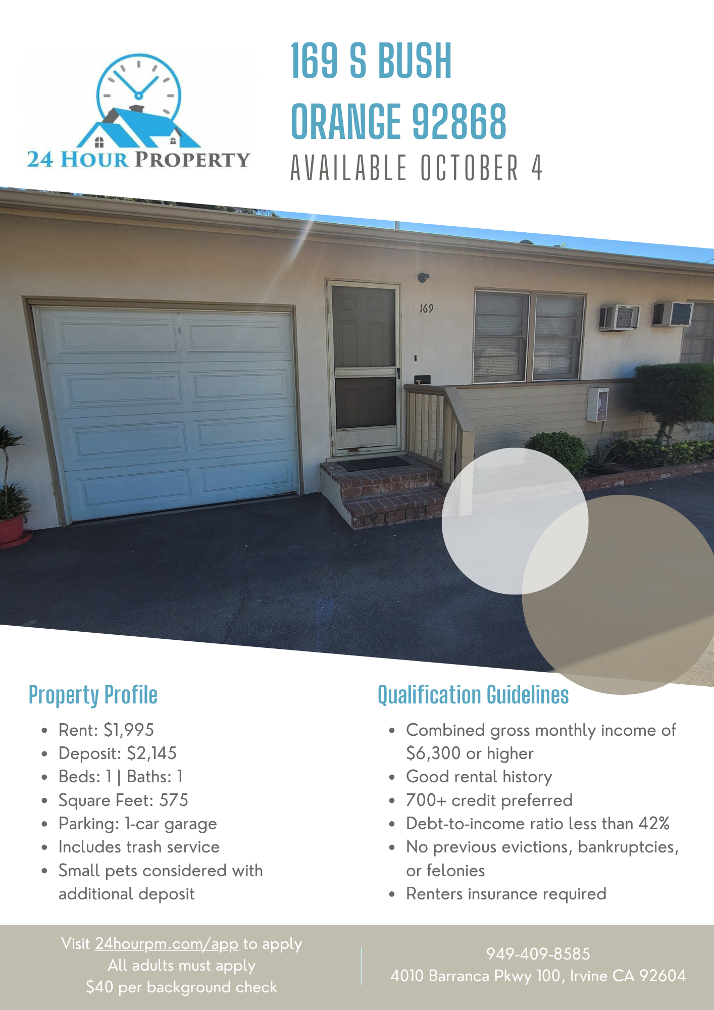 165 South Bush Street